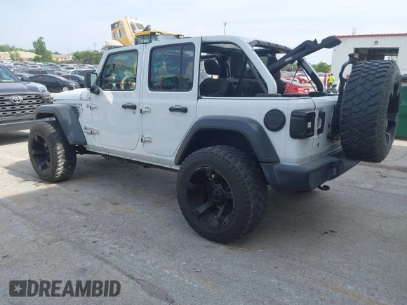 2018 Jeep Wrangler Unlimited Sport с VIN 1C4HJXDG9JW221353, выставлен на аукционе IAAI как лот 42419985 с пробегом 115 783 миль миль и . История ставок и продаж доступна на DreamBid. Изображение 3.