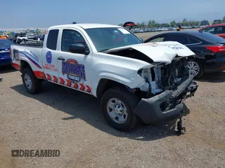 2020 Toyota Tacoma SR with VIN 3TYRX5GN7LT005364, listed as a IAAI auction lot 42379133 with 90,356 mi miles and . Bid and sale history available at DreamBid. Image 1.