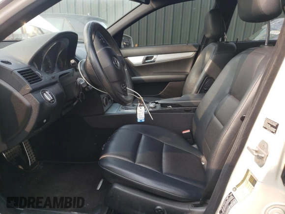 2010 Mercedes-Benz C 300 Sport with VIN WDDGF5EB1AF433951, listed as a Copart auction lot 59273155 with 152,214 mi miles and Salvage title. Bid and sale history available at DreamBid. Image 7.