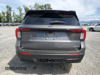 2025 Ford Explorer ST-Line with VIN 1FMUK8KH8SGB46603, listed as a Copart auction lot 63340675 with 2,213 mi miles and Salvage title. Bid and sale history available at DreamBid. Image 6.