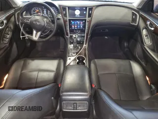 2019 Infiniti Q50 Luxe with VIN JN1EV7AP4KM519630, listed as a Copart auction lot 51926895 with 92,947 mi miles and Salvage title. Bid and sale history available at DreamBid. Image 8.