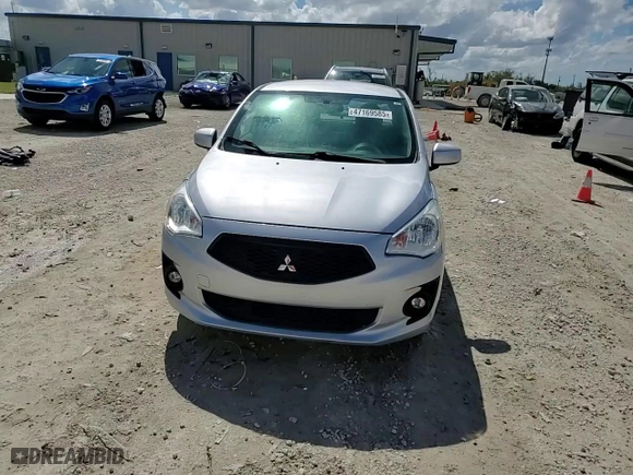 2020 Mitsubishi Mirage G4 ES with VIN ML32F3FJ3LHF12937, listed as a Copart auction lot 47169585 with 72,665 mi miles and Non Repairable. Bid and sale history available at carsss.com. Image 13.