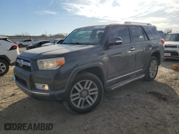 2010 Toyota 4Runner Trail with VIN JTEBU5JR6A5024617, listed as a Copart auction lot 47258695 with 189,729 mi miles and Salvage Title. Bid and sale history available at DreamBid. Image 1.