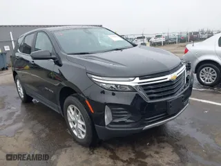 2024 Chevrolet Equinox LT with VIN 3GNAXUEG8RL332434, listed as a IAAI auction lot 41598078 with 15,080 mi miles. Bid and sale history available at carsss.com. Image 1.