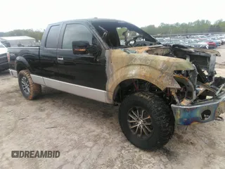 2013 Ford F-150 XL with VIN 1FTFX1EF3DFA64755, listed as a IAAI auction lot 41931355 with 1 mi miles. Bid and sale history available at carsss.com. Image 1.