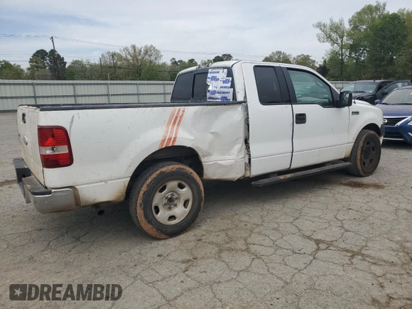 2008 Ford F-150 STX with VIN 1FTRX12W28KD35609, listed as a Copart auction lot 50948055 with 416,130 mi miles and Salvage Title. Bid and sale history available at carsss.com. Image 3.