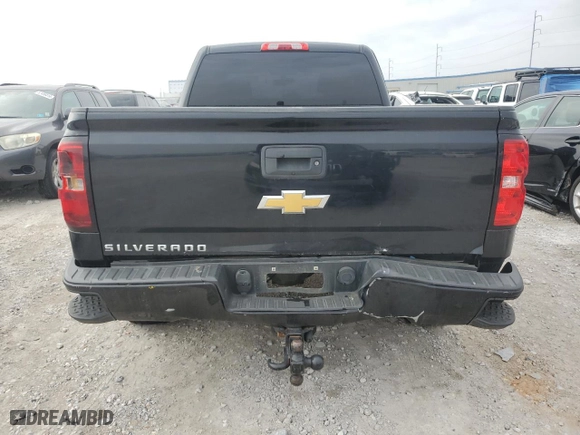 2018 Chevrolet Silverado 1500 Custom with VIN 1GCRCPEHXJZ234116, listed as a Copart auction lot 82321884 with 112,106 mi miles and Salvage Title. Bid and sale history available at carsss.com. Image 6.