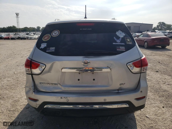 2015 Nissan Pathfinder S with VIN 5N1AR2MN6FC654757, listed as a Copart auction lot 68568464 with 211,309 mi miles and Salvage Title. Bid and sale history available at carsss.com. Image 6.