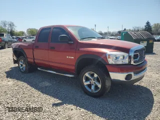 2008 Dodge 1500 SLT with VIN 1D7HU18N98S524296, listed as a Copart auction lot 54044495 with 153,426 mi miles and Salvage Title. Bid and sale history available at carsss.com. Image 4.