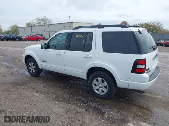 2008 Ford Explorer XLT with VIN 1FMEU73E28UB09103, listed as a IAAI auction lot 42135200 with 69,871 mi miles. Bid and sale history available at carsss.com. Image 3.