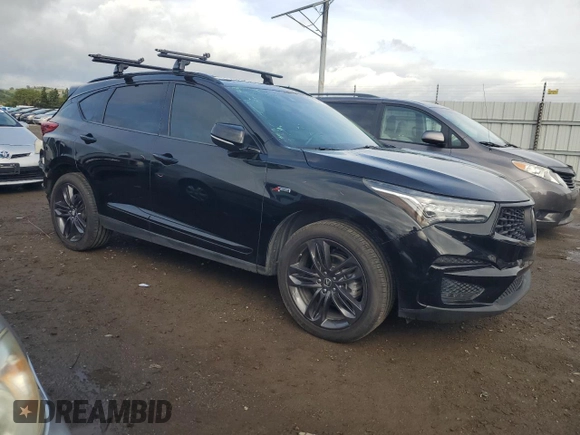 2020 Acura RDX w/A-Spec Pkg with VIN 5J8TC2H61LL032260, listed as a Copart auction lot 51280765 with 88,568 mi miles and Salvage title. Bid and sale history available at DreamBid. Image 4.