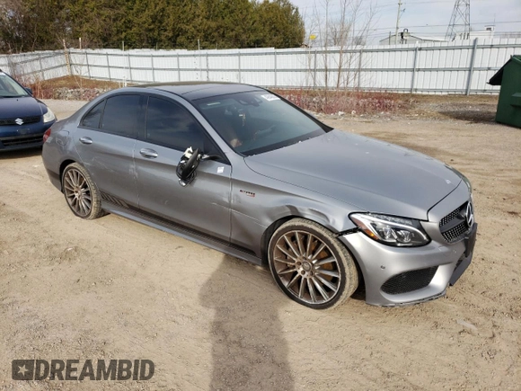 2015 Mercedes-Benz C-Class C 400 with VIN 55SWF6GB5FU053451, listed as a Copart auction lot 49640605 with 157,297 mi miles and Clean Title. Bid and sale history available at carsss.com. Image 4.