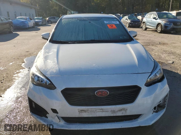 2019 Subaru Impreza Special Sports with VIN 4S3GKAJ63K1603409, listed as a Copart auction lot 75996774 with Not provided miles and Salvage title. Bid and sale history available at DreamBid. Image 5.