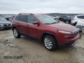 2015 Jeep Cherokee Limited with VIN 1C4PJMDSXFW770145, listed as a Copart auction lot 44315365 with 82,418 mi miles and Salvage Title. Bid and sale history available at carsss.com. Image 4.