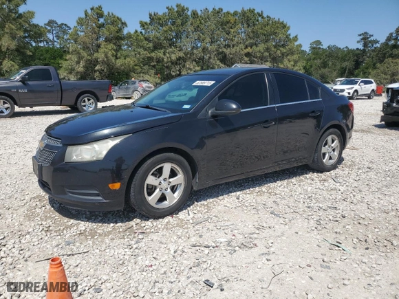 2013 Chevrolet Cruze 1LT with VIN 1G1PC5SB1D7162680, listed as a Copart auction lot 52589715 with 187,034 mi miles and Salvage Title. Bid and sale history available at carsss.com. Image 1.