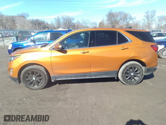 2019 Chevrolet Equinox LT with VIN 2GNAXUEV4K6161495, listed as a IAAI auction lot 41747900 with 122,089 mi miles and . Bid and sale history available at carsss.com. Image 14.