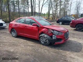 2022 Hyundai Accent SE with VIN 3KPC24A60NE166552, listed as a IAAI auction lot 41680536 with 29,658 mi miles. Bid and sale history available at carsss.com. Image 1.