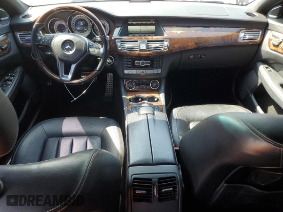 2014 Mercedes-Benz CLS 550 with VIN WDDLJ7DB7EA122036, listed as a Copart auction lot 59029795 with 74,891 mi miles and Salvage title. Bid and sale history available at DreamBid. Image 8.
