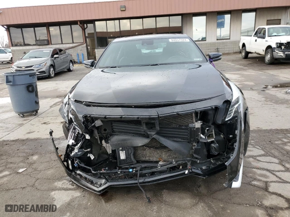 2018 Cadillac CT6 Luxury AWD with VIN 1G6KD5RS6JU120834, listed as a Copart auction lot 84057324 with 110,385 mi miles and Salvage Title. Bid and sale history available at carsss.com. Image 5.