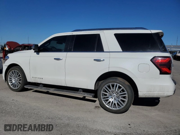 2023 Ford Expedition Platinum with VIN 1FMJU1M83PEA01148, listed as a Copart auction lot 88741545 with 42,843 mi miles and Salvage Title. Bid and sale history available at carsss.com. Image 2.