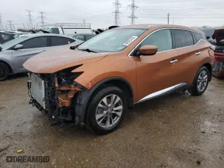 2016 Nissan Murano SL with VIN 5N1AZ2MH7GN107531, listed as a Copart auction lot 86925434 with 80,966 mi miles and Salvage Title. Bid and sale history available at carsss.com. Image 1.