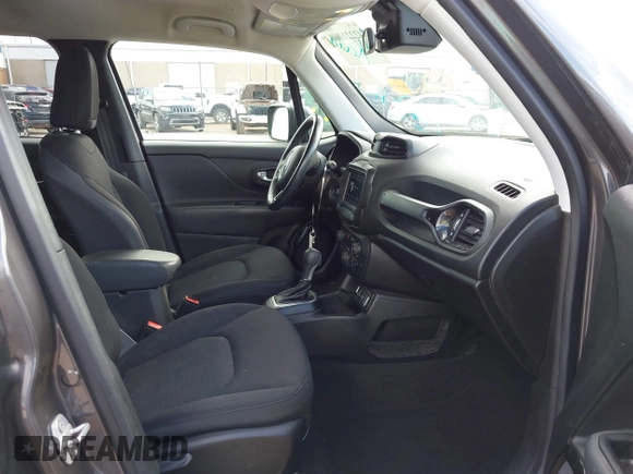 2018 Jeep Renegade Latitude with VIN ZACCJABB2JPH96664, listed as a IAAI auction lot 42221060 with 23,499 mi miles and . Bid and sale history available at DreamBid. Image 5.