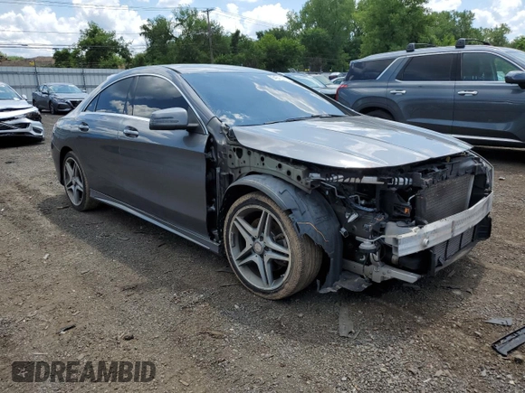 2014 Mercedes-Benz CLA 250 with VIN WDDSJ4EB1EN086751, listed as a Copart auction lot 64943325 with 118,546 mi miles and Salvage title. Bid and sale history available at DreamBid. Image 4.