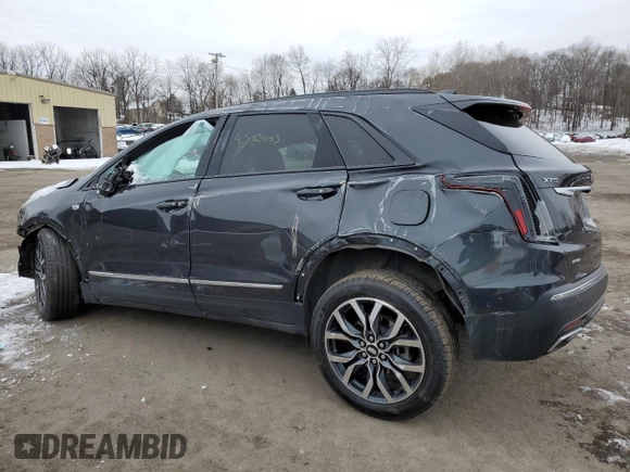 2021 Cadillac XT5 AWD Sport with VIN 1GYKNHRS1MZ161109, listed as a Copart auction lot 45024015 with Not provided miles and Salvage title. Bid and sale history available at DreamBid. Image 2.