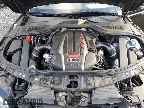 2013 Audi S8 with VIN WAUD2AFDXDN007961, listed as a Copart auction lot 45723835 with 57,477 mi miles and Salvage Title. Bid and sale history available at carsss.com. Image 11.
