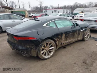 2016 Jaguar F-TYPE V6 S with VIN SAJWA6BU8G8K24088, listed as a IAAI auction lot 41614793 with 80,675 mi miles. Bid and sale history available at carsss.com. Image 4.