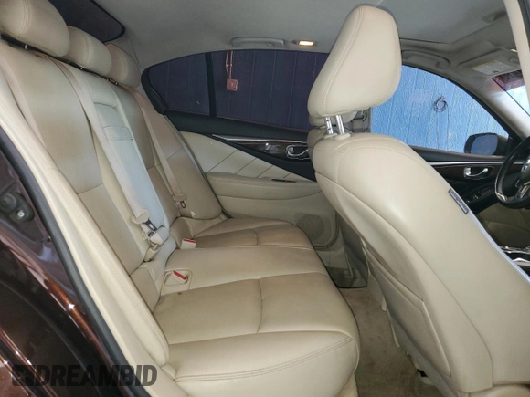 2018 Infiniti Q50 2.0t LUXE with VIN JN1CV7AR2JM490006, listed as a Copart auction lot 47308215 with 151,159 mi miles and Clean Title. Bid and sale history available at carsss.com. Image 10.