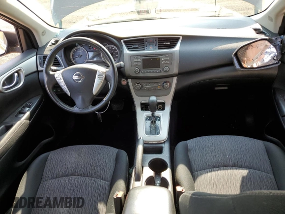 2014 Nissan Sentra SV with VIN 3N1AB7AP7EY321083, listed as a Copart auction lot 60710205 with 75,087 mi miles and Salvage title. Bid and sale history available at DreamBid. Image 8.