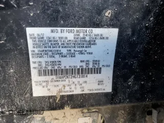 2017 Ford Taurus SHO с VIN 1FAHP2KT2HG131814, выставлен на аукционе Copart как лот 47090385 с пробегом 57 906 миль миль и Списание • Salvage title. История ставок и продаж доступна на DreamBid. Изображение 14.