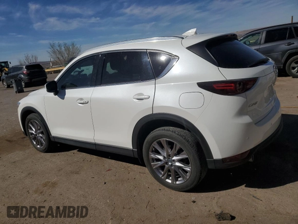 2019 Mazda CX-5 Grand Touring with VIN JM3KFADM4K1674408, listed as a Copart auction lot 47684015 with 77,554 mi miles and Salvage Title. Bid and sale history available at carsss.com. Image 2.