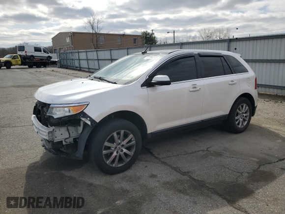 2013 Ford Edge Limited with VIN 2FMDK3KC3DBA02331, listed as a Copart auction lot 47284345 with 145,902 mi miles and Salvage Title. Bid and sale history available at carsss.com. Image 1.