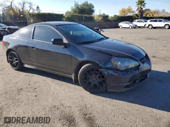 2002 Acura RSX Manual with VIN JH4DC53812C014223, listed as a Copart auction lot 81935934 with 131,353 mi miles and Salvage title. Bid and sale history available at DreamBid. Image 4.
