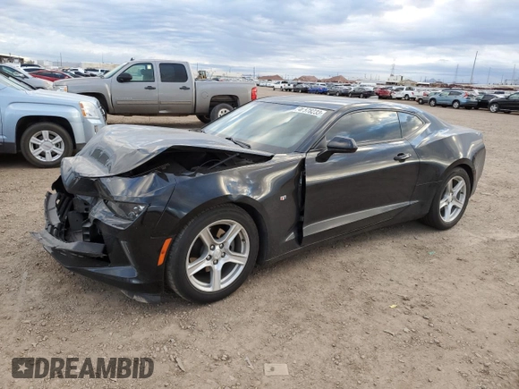 2018 Chevrolet Camaro 1LT with VIN 1G1FB1RS9J0191801, listed as a Copart auction lot 46578233 with 45,393 mi miles. Bid and sale history available at carsss.com. Image 1.