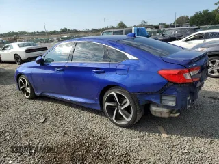 2019 Honda Accord Sedan Sport 1.5T with VIN 1HGCV1F36KA127307, listed as a Copart auction lot 53400675 with 56,091 mi miles and Salvage Title. Bid and sale history available at carsss.com. Image 2.