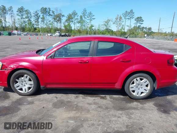 2013 Dodge Avenger SE with VIN 1C3CDZABXDN529054, listed as a IAAI auction lot 41881632 with 179,519 mi miles and . Bid and sale history available at DreamBid. Image 14.