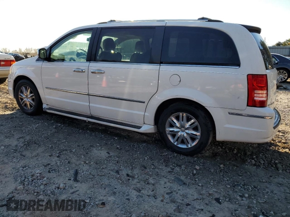 2010 Chrysler Town & Country Limited with VIN 2A4RR7DX7AR353480, listed as a Copart auction lot 87280594 with 191,983 mi miles and Salvage Title. Bid and sale history available at carsss.com. Image 2.