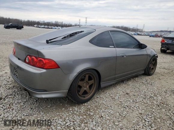 2006 Acura RSX Type-S Leather with VIN JH4DC53036S020336, listed as a Copart auction lot 47198475 with 107,500 mi miles and Salvage Title. Bid and sale history available at carsss.com. Image 3.