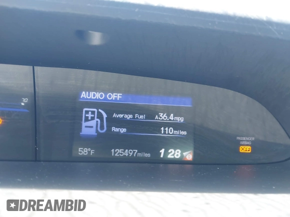 2015 Honda Civic Sedan LX with VIN 19XFB2F52FE004487, listed as a IAAI auction lot 41900671 with 125,497 mi miles. Bid and sale history available at carsss.com. Image 15.