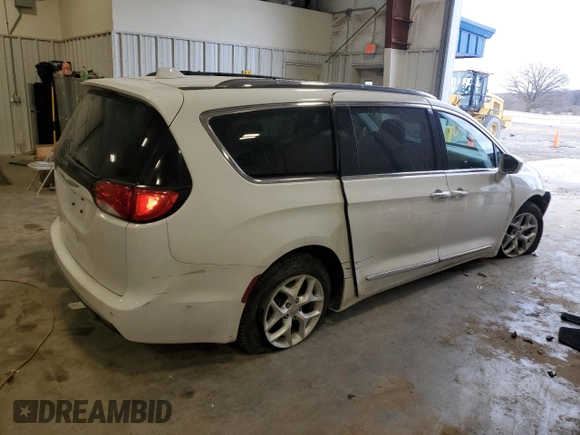 2017 Chrysler Pacifica Touring L Plus with VIN 2C4RC1EG1HR628287, listed as a Copart auction lot 52955835 with 161,155 mi miles and Non Repairable. Bid and sale history available at DreamBid. Image 3.