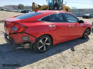 2017 Honda Civic Sedan Touring with VIN 2HGFC1F95HH650416, listed as a Copart auction lot 48398695 with 142,574 mi miles and Salvage Title. Bid and sale history available at carsss.com. Image 3.