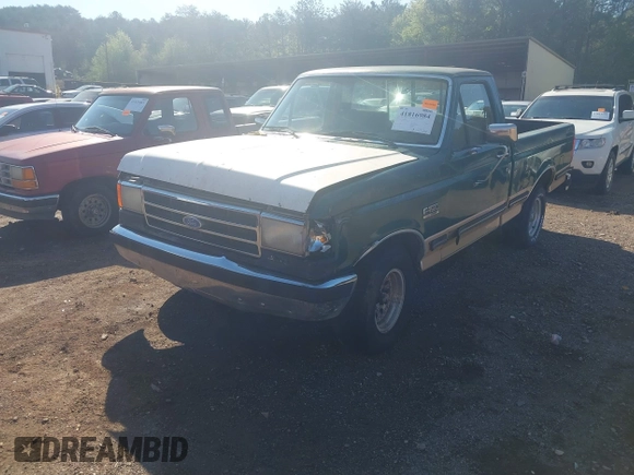 1991 Ford F-150 with VIN 1FTDF15Y4MPB03424, listed as a IAAI auction lot 41816984 with 18,118 mi miles. Bid and sale history available at carsss.com. Image 2.