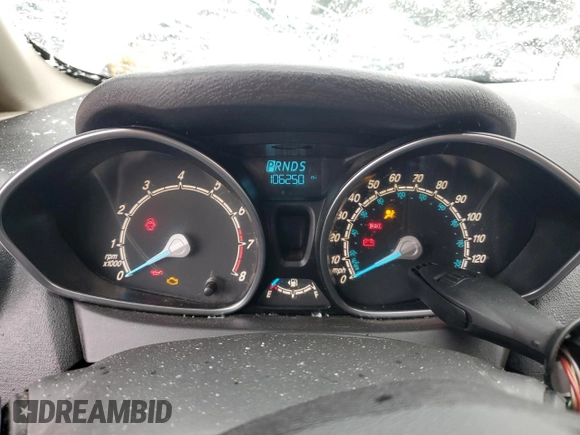 2018 Ford Fiesta SE with VIN 3FADP4BJ7JM123891, listed as a Copart auction lot 47896105 with 106,250 mi miles and Salvage Title. Bid and sale history available at carsss.com. Image 9.