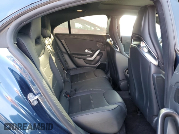2023 Mercedes-Benz CLA 45 AMG with VIN W1K5J5DB8PN414447, listed as a Copart auction lot 49317765 with 13,617 mi miles and Salvage Title. Bid and sale history available at DreamBid. Image 10.