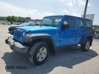 2016 Jeep Wrangler Unlimited Sport RHD z VIN 1C4BJWKG8GL307167, wystawiony jako Copart lot #57186605 z przebiegiem 182 213 mil mil oraz Czysty tytuł • Clean title. Historia ofert i sprzedaży dostępna na DreamBid. Obrazek 1.