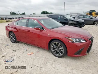 2021 Lexus ES 350 F Sport with VIN 58AGZ1B13MU089694, listed as a Copart auction lot 59412925 with 46,551 mi miles and Clean title. Bid and sale history available at DreamBid. Image 4.