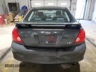 2007 Scion tC Spec with VIN JTKDE177170150763, listed as a Copart auction lot 86141794 with 124,259 mi miles and Salvage Title. Bid and sale history available at carsss.com. Image 6.